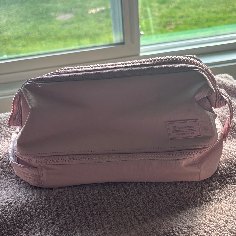 Lululemon Pink Cosmetic Bag